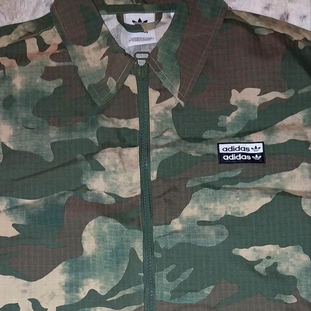 Adidas Camo Skirt Jacket Shirt Set - Picture 12 of 15